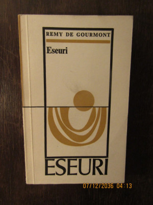 ESEURI - REMY DE GOURMONT foto