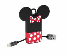 Breloc cu cablu de date USB pentru iPhone Minnie foto