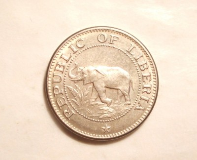 LIBERIA 5 CENTI 1972 UNC foto