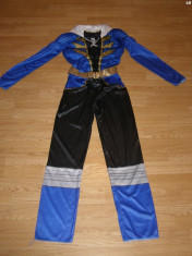 costum carnaval serbare power rangers ninja pentru copii de 10-11-12 ani foto