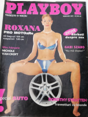 Revista Playboy 2001 febr. foto