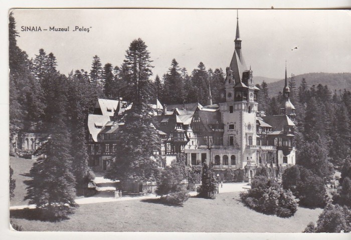 bnk cp Sinaia - Muzeul Peles - circulata