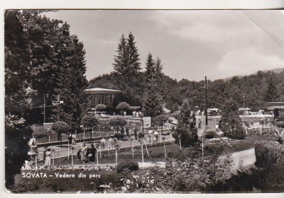bnk cp Sovata - Vedere din parc - circulata foto
