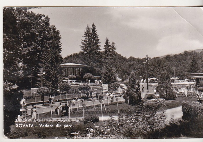 bnk cp Sovata - Vedere din parc - circulata