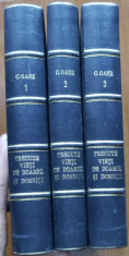 C. Gane , Trecute vieti de doamne si domnite , 1943 , 3 volume , legat. piele foto