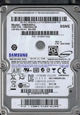 SAMSUNG Spinpoint MP4 HM320HJ 320GB 7200 RPM 16MB Cache SATA 3.0Gb/s 2.5&amp;quot; foto