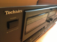 Stereo Double Cassette Deck TECHNICS RS TR 232 - Impecabil/Made in Japan foto