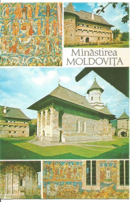 (A)carte postala(ilustrata)-SUCEAVA-Manastirea Moldovita