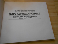 DAN GRIGORESCU--ION GHEORGHIU - 1979 foto