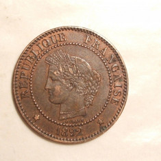 FRANTA 2 CENTIMES 1892 A