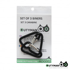 Outyman Set 3 Mini Carabine / carabina 4mm Negre AO0002 foto