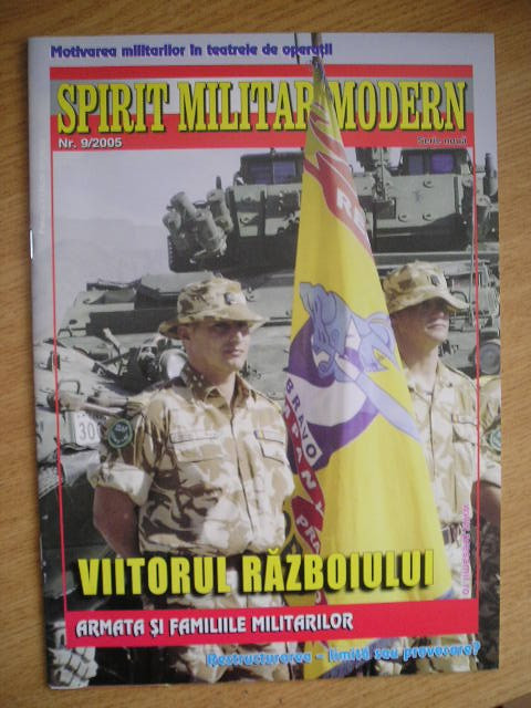 RWX 09 - REVISTA MILITARA 21 - 9/2005 - PIESA DE COLECTIE!!!