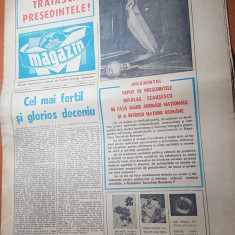 ziarul magazin 22 martie 1975-juramantul depus de ceusescu
