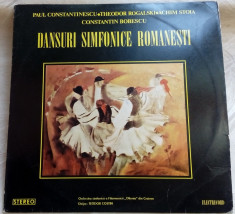 DISC LP: PAUL CONSTANTINESCU/TH.ROGALSKI/ACHIM STOIA/C.BOBESCU-DANSURI SIMFONICE foto