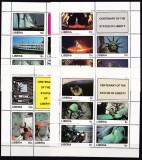 Liberia 1987 statuia libertatii MI 1378-97 4 kleib. MNH