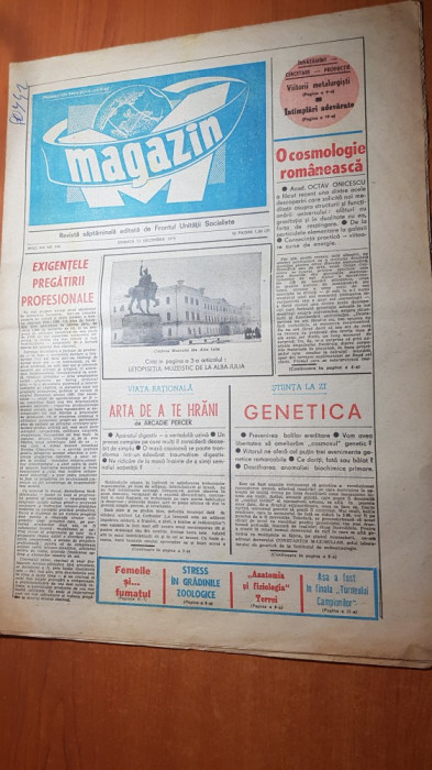 ziarul magazin 13 decembrie 1975