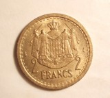 MONACO 2 FRANCI 1945 UNC, Europa