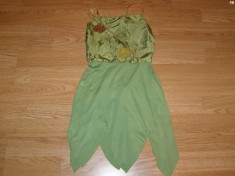 costum carnaval serbare zana toamnei copac frunza pentru copii de 4-5-6 ani foto