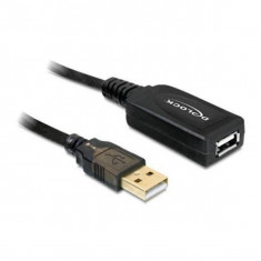 Cablu Prelungitor DELOCK 82689 USB 2.0 15 m foto