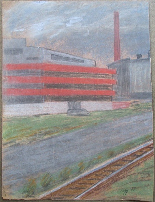 Fabrica / Combinat - semnat Agg &#039;67