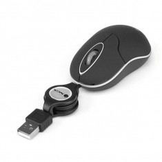 Mouse Optic Retractabil NGS SINBLACK 1000 DPI Negru foto