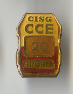 1968-1988 CISG - CCE - Insigna RSR foto