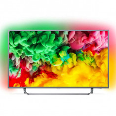 Smart TV Philips 50PUS6753 50&amp;amp;quot; 4K Ultra HD LED WIFI Argintiu foto