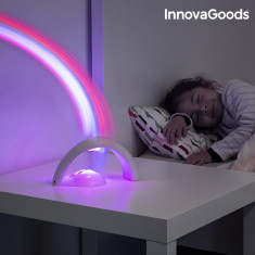 Proiector LED pentru Copii Curcubeu InnovaGoods foto