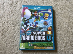 Joc Nintendo WII U New Super Mario Bros U la carcasa foto