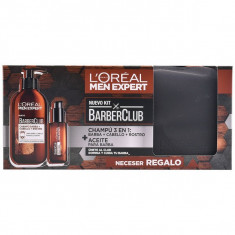 Set pentru Barbierit Men Expert Barber Club L&amp;#039;Oreal Make Up (3 pcs) foto