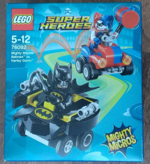 Lego 76092 - Batman vs Harley Quinn (DC Superheroes) Mighty Micros- nou, sigilat foto