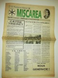 RAR - ZIAR VECHI - MISCAREA -ANUL 1 NUMARUL 1 - MARTIE 1992