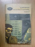 W3 Georges Simenon - Trei camere &icirc;n Manhattan * Motanul