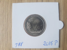 QUARTER DOLLAR 2015 P LOUISIANA foto