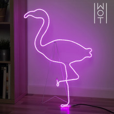 Flamingo LED cu ?evalet Wagon Trend foto