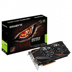 Placa Grafica Gaming Gigabyte GV-N1070WF2OC-8GD NVIDIA GTX 1070 8 GB foto