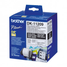 Etichete pentru Imprimanta Brother DK11209 62 x 29 mm Alb foto