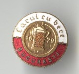Restaurantul CARUL cu BERE - Bucuresti - Insigna SUPERBA