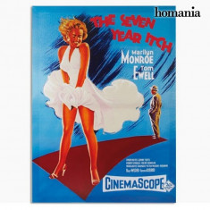 Poster Panza In cu Marilyn Monroe in ?apte Ani de Casnicie 50 x 70 foto