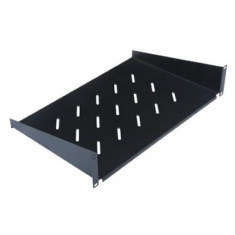 Tava Fixa pentru Dulap Rack WP WPN-AFS-21035- 1 U 350 mm Negru foto