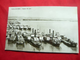 Ilustrata- Turnu Severin - vedere din port , inceputul anilor &#039;60, Necirculata, Fotografie