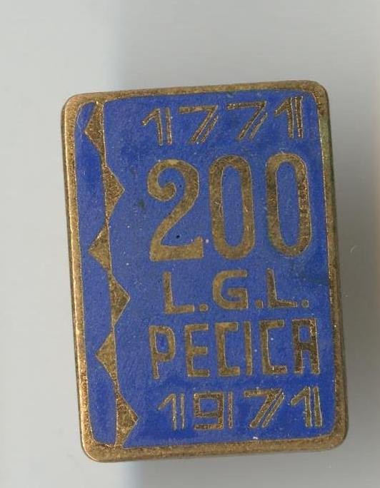 1771-1971 - PECICA - Insigna RSR