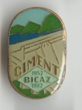 1952-1982 CIMENT BICAZ Industrie romaneasca - Insigna RSR