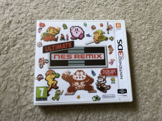 Joc Nintendo 3DS Ultimate Nes Remix la carcasa/limba engleza foto