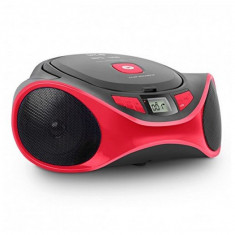 Radio CD MP3 SPC 4501R CLAM BOOMBOX USB Ro?u foto
