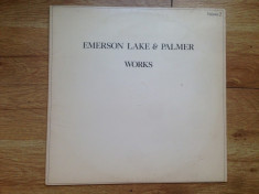 EMERSON LAKE AND PALMER (ELP) - WORKS VOL.2 (1977,ATLANTIC,Made in UK) vinil foto