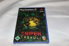 [PS2] Sniper Assault - joc original Playstation 2 PS2 - NOU , SIGILAT - foto