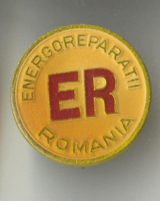 INTREPRINDEREA ENERGOREPARATII - Insigna industrie romaneasca foto