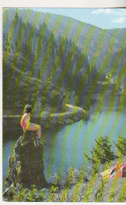 bnk cp Lacul Rosu - Vedere - circulata foto