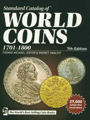 Standart catalog of world coins 1700-1800 foto